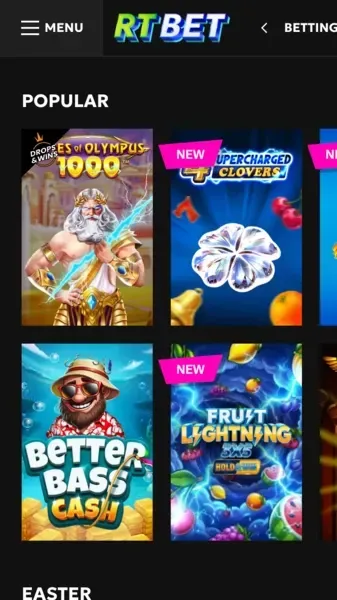 RTbet Games